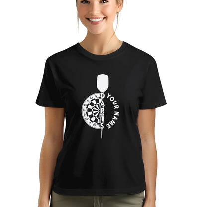 Dartboard T-Shirt Custom Dart Shirt For Men And Women, Darts For Gift NYN0204