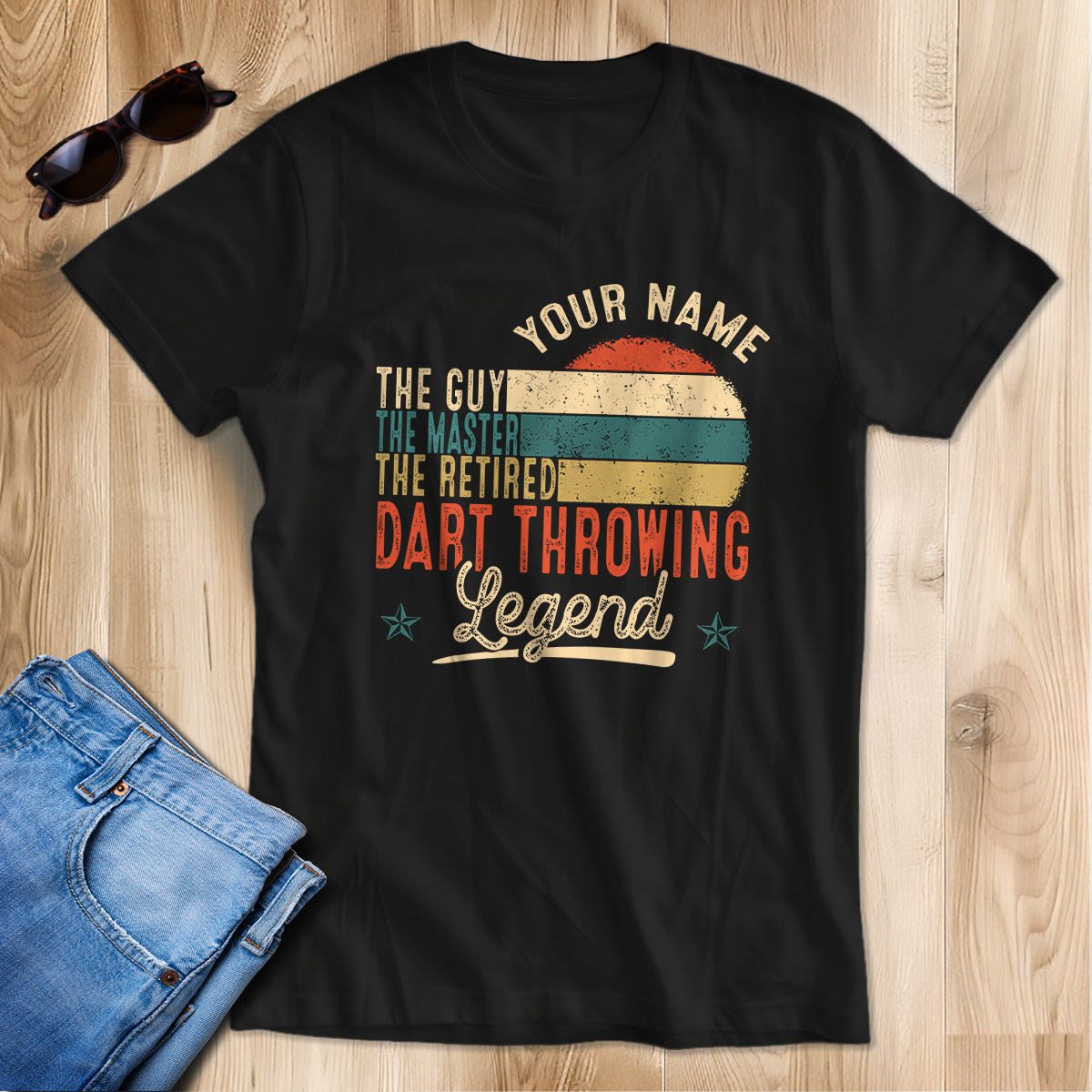Grunge Darts T-Shirts Custom Dart Shirt For Men And Women, Darts For Gift NYN0207