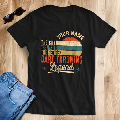 Grunge Darts T-Shirts Custom Dart Shirt For Men And Women, Darts For Gift NYN0207