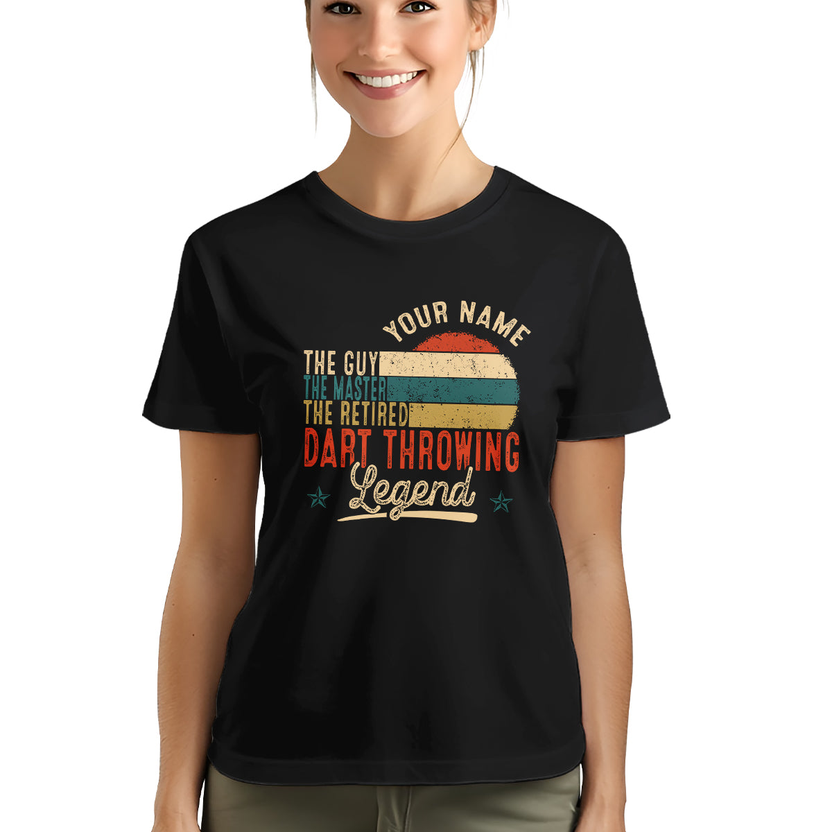 Grunge Darts T-Shirts Custom Dart Shirt For Men And Women, Darts For Gift NYN0207