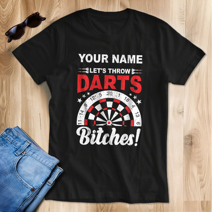 Let's Throw Darts T-Shirts Custom Dart Shirt For Men And Women, Darts For Gift NYN0208