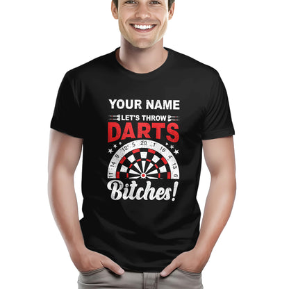 Let's Throw Darts T-Shirts Custom Dart Shirt For Men And Women, Darts For Gift NYN0208