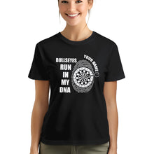 Load image into Gallery viewer, Bullseyes Darts T-Shirts Custom Funny Dart Shirt For Men And Women, Darts For Gift NYN0218