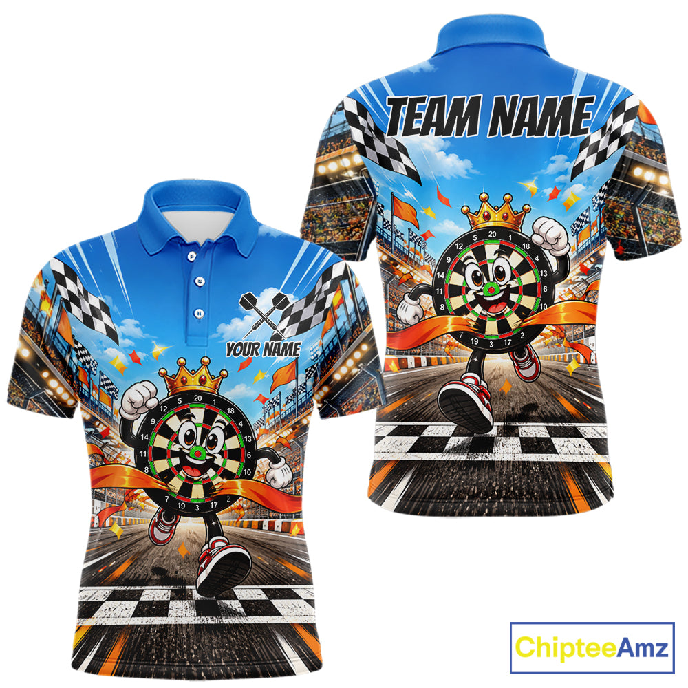 Personalized Racing Darts Winner Jersey For Men Custom Funny Darts Team Shirt Darts Gifts NYN5106