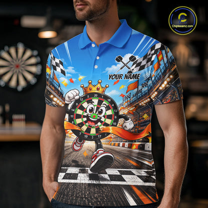 Personalized Racing Darts Winner Jersey For Men Custom Funny Darts Team Shirt Darts Gifts NYN5106