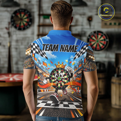 Personalized Racing Darts Winner Jersey For Men Custom Funny Darts Team Shirt Darts Gifts NYN5106