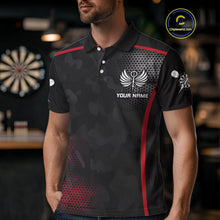 Load image into Gallery viewer, Custom Wings Dart Arrow Triangles Halftone Dart Shirts For Men, Dart Team Jerseys NYN0080