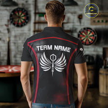 Load image into Gallery viewer, Custom Wings Dart Arrow Triangles Halftone Dart Shirts For Men, Dart Team Jerseys NYN0080