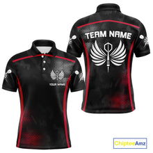 Load image into Gallery viewer, Custom Wings Dart Arrow Triangles Halftone Dart Shirts For Men, Dart Team Jerseys NYN0080