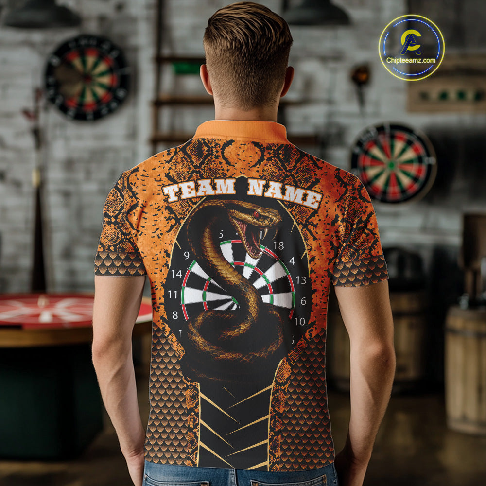 King Venom Cobra Custom Darts Jersey For Men - Cobra Snake Darts Shirt For Players NYN0449