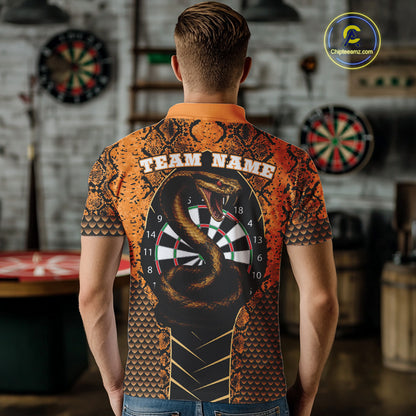 King Venom Cobra Custom Darts Jersey For Men - Cobra Snake Darts Shirt For Players NYN0449