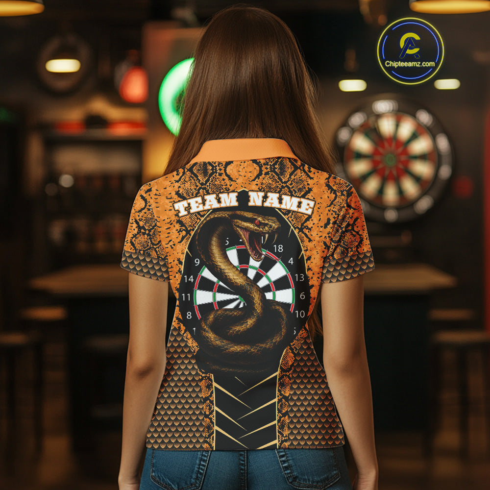 King Venom Cobra Custom Darts Jersey For Women - Cobra Snake Darts Shirt For Players NYN0449