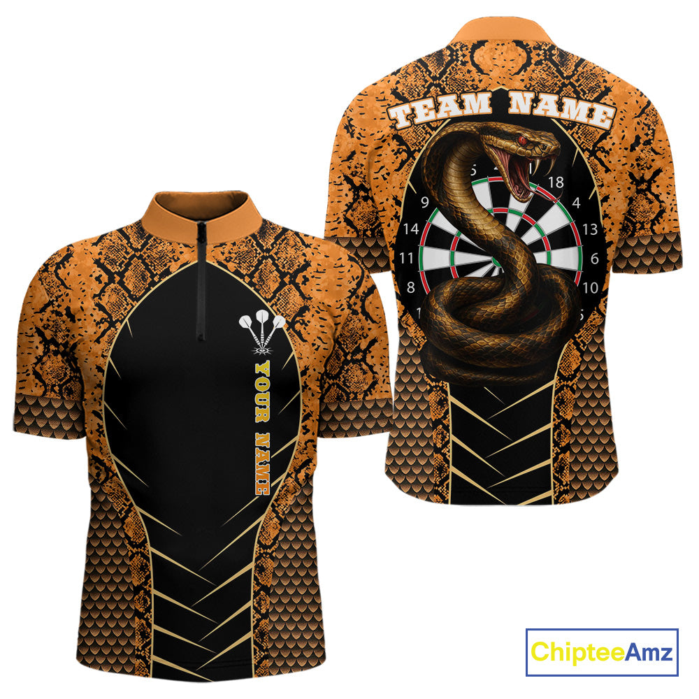 King Venom Cobra Custom Darts Jersey For Men - Cobra Snake Darts Shirt For Players NYN0449