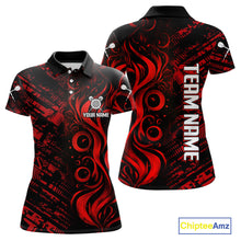 Load image into Gallery viewer, Grunge Style Dart Arrows Custom Red Dart Shirt For Women, Dart Team Jerseys NYN0103