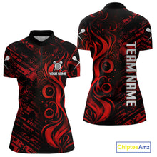 Load image into Gallery viewer, Grunge Style Dart Arrows Custom Red Dart Shirt For Women, Dart Team Jerseys NYN0103