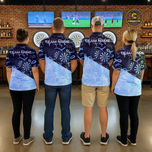 Load image into Gallery viewer, Dart team wearing Prostate Cancer Awareness Custom Jerseys, Charity Dart Tournament Team Uniforms