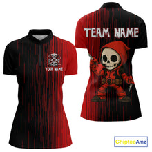 Load image into Gallery viewer, Custom American Flag Dartboards Patriotic Dart Shirts For Women Dart Tournament Jerseys NYN0051