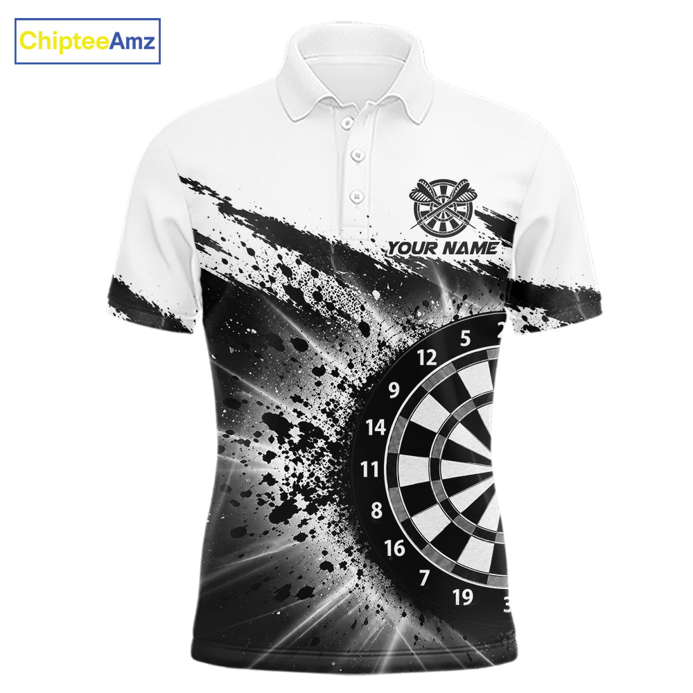 Custom Panther Darts Shirt For Men Personalized Splatter Black Dartboard Jersey Panther Darts Team Gift NYN4956