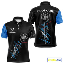 Load image into Gallery viewer, Dart Arrow Scratches Effect Custom Dart Shirt For Men, Dart Team Jerseys NYN0215