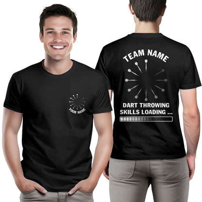 Darts Throwing T-Shirts Custom Dart Shirt For Men And Women, Darts For Gift NYN0222