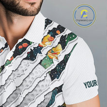 Load image into Gallery viewer, Cactus Pattern Golf Polo Shirt For Men Custom Cactus Golf Team Shirt, Golfer Gifts NYN2855