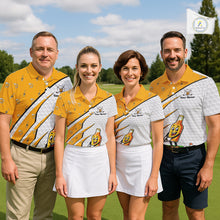 Load image into Gallery viewer, Funny Mens Golf Polo Team Shirt Personalized Cheer Beer Clothing Golf Tops For Golfers NYN3260