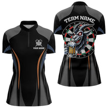 Load image into Gallery viewer, Custom Goat With Beer Funny Dart Shirts For Women, Dart Team Jerseys NYN0023