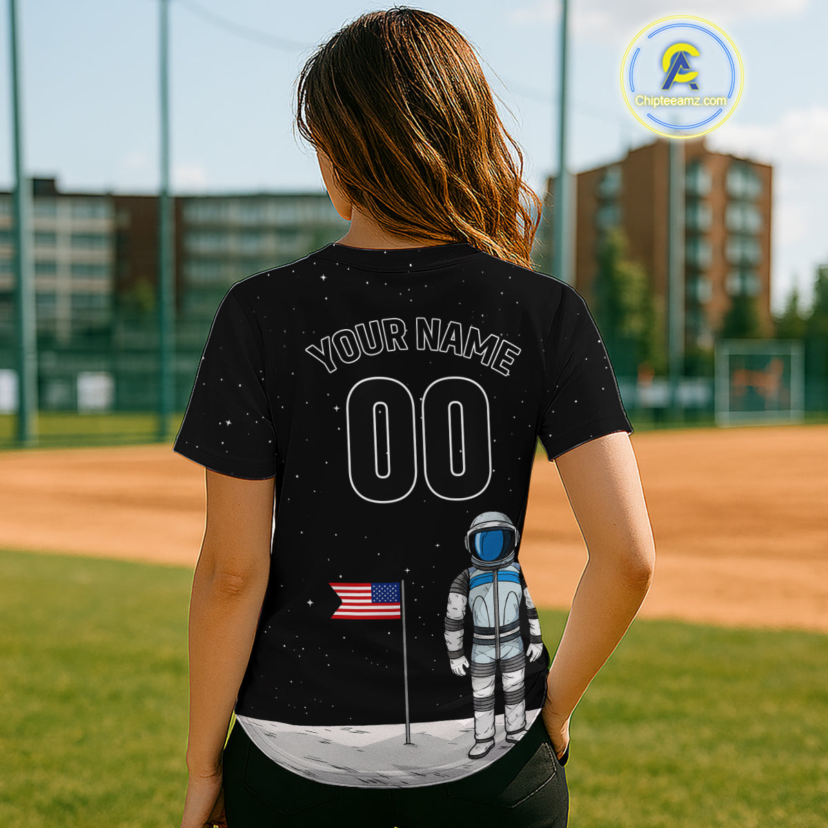 Custom Astronaut Baseball Shirt For Women Youth Astronaut Authentic Baseball Jersey NYN1379