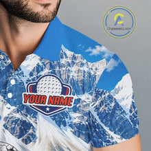 Load image into Gallery viewer, Golf Ball Canoe Golf Apparel Funny Golf Polos For Men Custom Golf Team Outfits, Upf Golf Shirts NYN3322