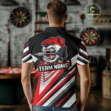 Load image into Gallery viewer, Bulldog Play Dart Arrow Custom Darts Polo Shirt For Men - Darts Team Jersey NYN0764