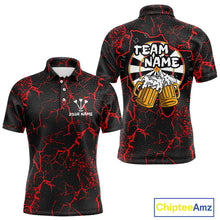 Load image into Gallery viewer, Custom Men's Darts Polo Shirts Playing Darts And Beer For Darts Jersey NYN0774