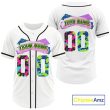 Load image into Gallery viewer, Men's 90S Hiphop Baseball Jersey Custom Retro Streetwear Baseball Outfits For Party NYN0857