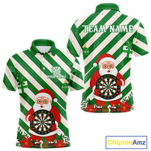 Load image into Gallery viewer, Custom Funny Christmas Darts Jersey For Men Outfit Xmas Holiday Dart Gifts, Dart Jersey NYN1275
