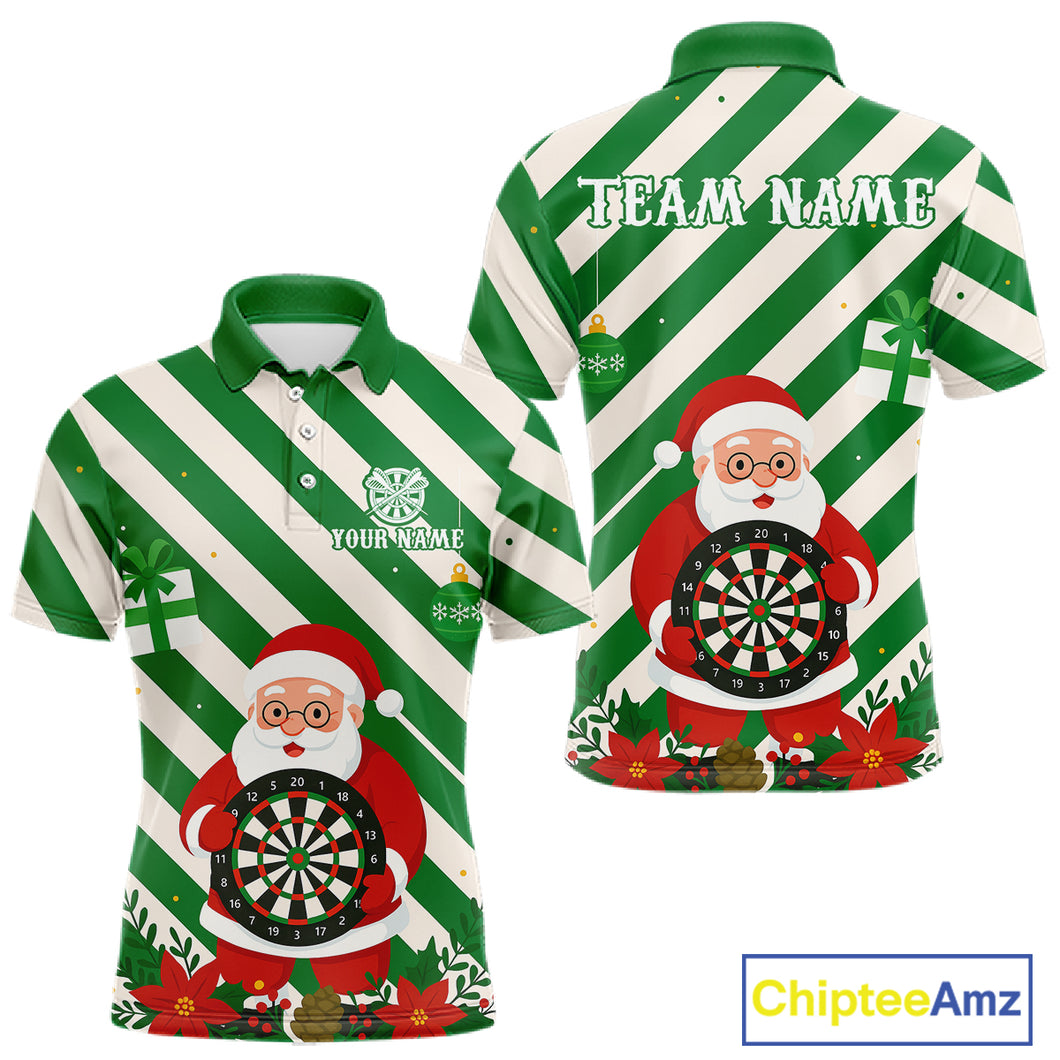 Custom Funny Christmas Darts Jersey For Men Outfit Xmas Holiday Dart Gifts, Dart Jersey NYN1275