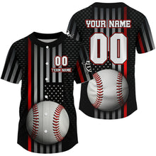 Load image into Gallery viewer, Custom Men's Baseball Jersey Personalized Patriotic Baseball, Baseball Shirt For Newborn NYN1114