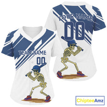 Load image into Gallery viewer, Custom Baseball Jersey For Women Personalized Red Baseball, Baseball Shirt For Newborn NYN1132