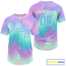 Load image into Gallery viewer, Personalized Holographic Baseball Jerseys Custom Baseball Jersey For Men &amp; Youth NYN1210