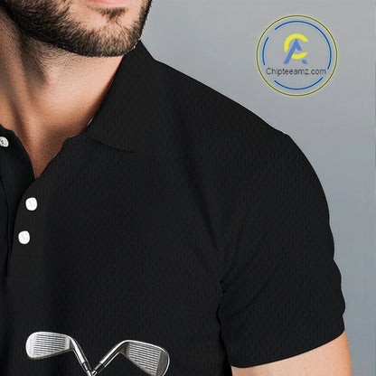 Custom Funny Golf Polo Shirt For Men Angry Banana Golfer Shirt Custom Name Team Golf Jersey NYN4330
