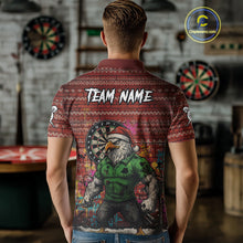 Load image into Gallery viewer, Custom Grunge Eagle Graffiti Men Darts Polo Shirt Funny Christmas Dart Jerseys NYN1854