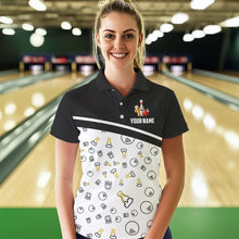 Load image into Gallery viewer, Custom Beer Bowling Shirt for Men Women Polo Bowling Team Jersey QZT612