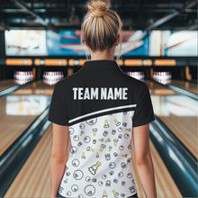 Load image into Gallery viewer, Custom Beer Bowling Shirt for Men Women Quarter-Zip Bowling Team Jersey QZT612