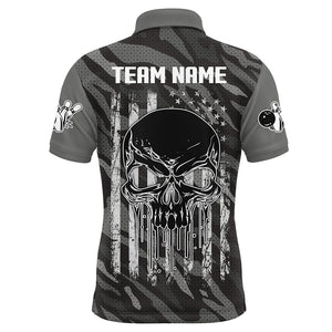 Personalized Polo Bowling Jerseys for Men Camo Bowling Shirt Unisex QZT282