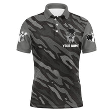 Load image into Gallery viewer, Personalized Polo Bowling Jerseys for Men Camo Bowling Shirt Unisex QZT282