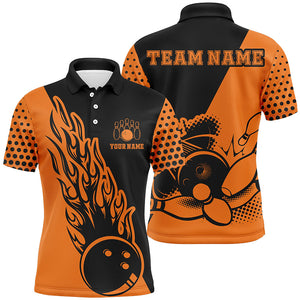 Personalized 3D Men's Bowling Team Jersey Bowling Shirt American Bowling Polo Shirt QZT56-7