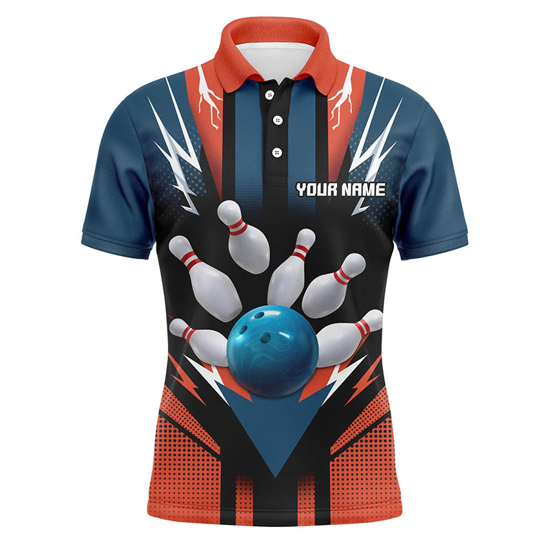 Personalized Bowling Shirt Polo Bowling Shirt for Men Bowling Team League QZT280
