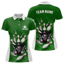 Load image into Gallery viewer, Personalized Funny Bowling Shirt Bowling Jersey for Women Polo Bowling Team League QZT409