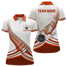 Load image into Gallery viewer, Personalized Women&#39;s Bowling Jersey Polo Bowling Team Shirts Bowlwing Gifts QZT502