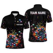 Load image into Gallery viewer, Custom Colorful Dandelion Bowling Shirt Bowling Team Jersey Polo Bowling Performance QZT672