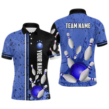 Load image into Gallery viewer, Custom Men Bowling Team Shirts Polo Bowling Jersey Bowling League Muticolor QZT474