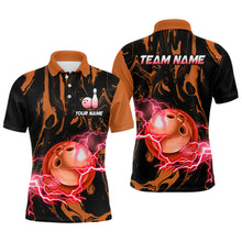 Load image into Gallery viewer, Custom Men Bowling Shirts Polo Bowling Jersey Multicolor Bowling Team League QZT484